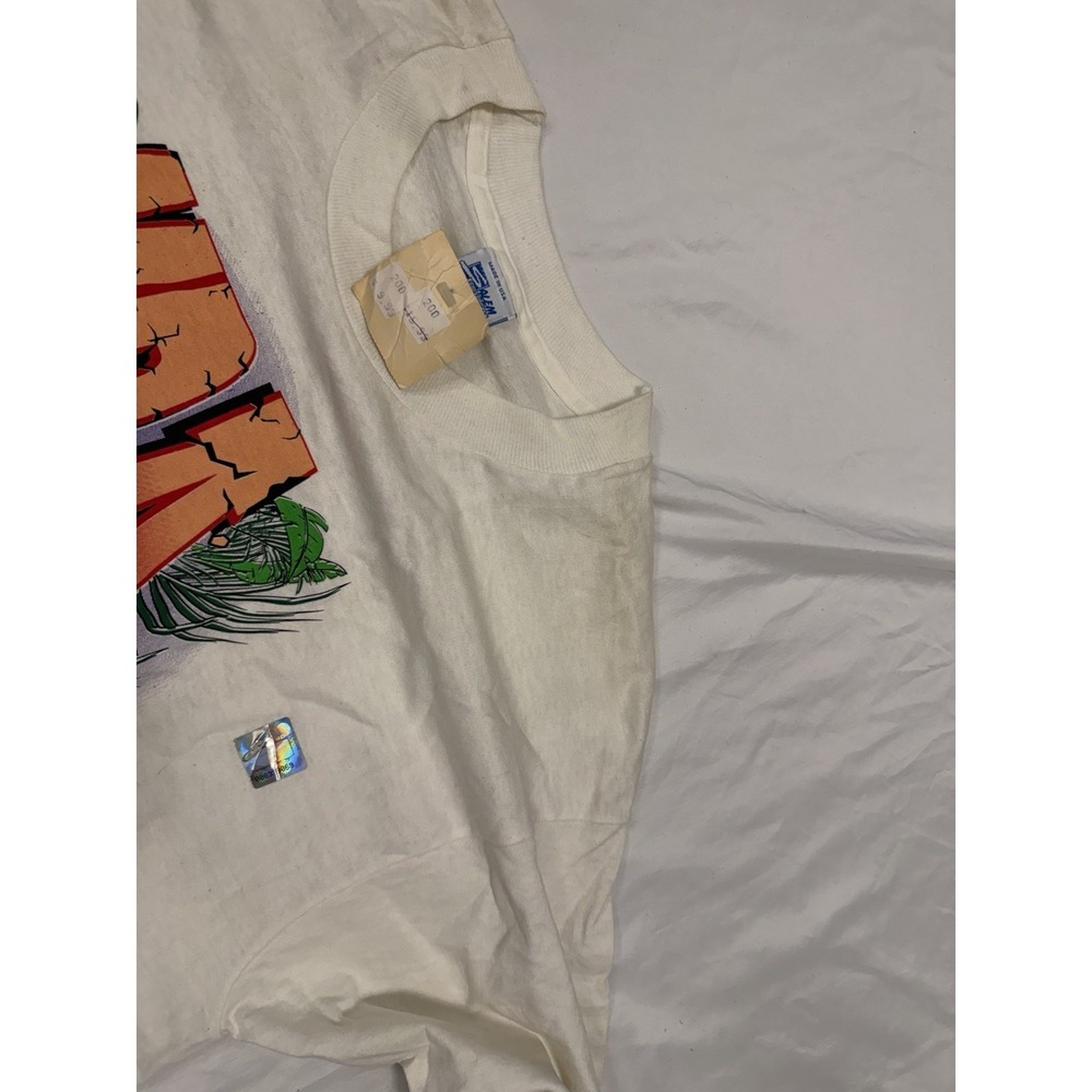 Vintage Nwt never worn Toronto Raptors  1994 Large T-shirt NBA Salem USA - Picture 6 of 13